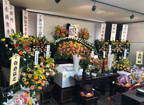家族葬 生花祭壇セット3